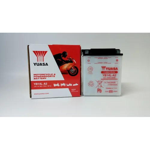 AKUMULATOR YUASA MOTOCYKLOWY YB14L-A2 12V 14Ah