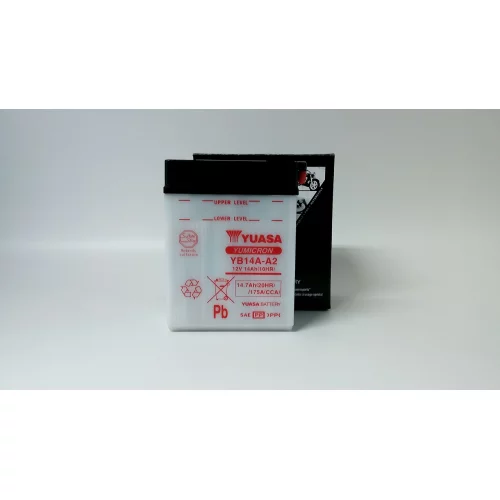 AKUMULATOR YUASA MOTOCYKLOWY YB14A-A2 12V 14Ah AKUMULATOR YUASA MOTOCYKLOWY YB14A-A2 12V 14Ah