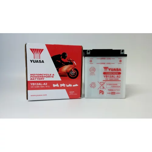 AKUMULATOR YUASA MOTOCYKLOWY YB12AL-A2 12V 12Ah 
