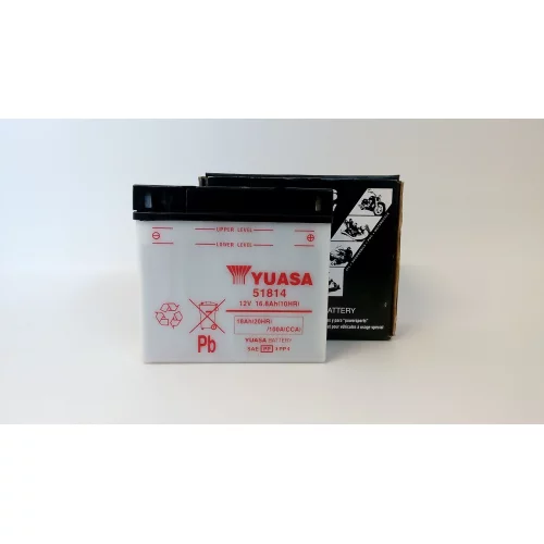 AKUMULATOR YUASA MOTOCYKLOWY 51814 12V 18AH AKUMULATOR YUASA MOTOCYKLOWY 51814 12V 18AH
