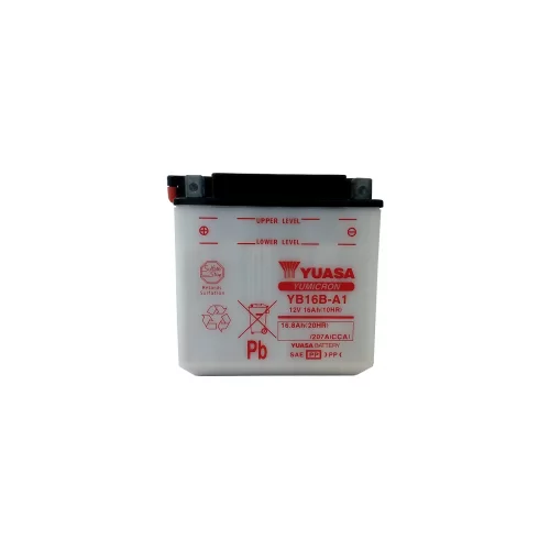 AKUMULATOR YUASA MOTOCYKLOWY YB16B-A1 12V 16Ah