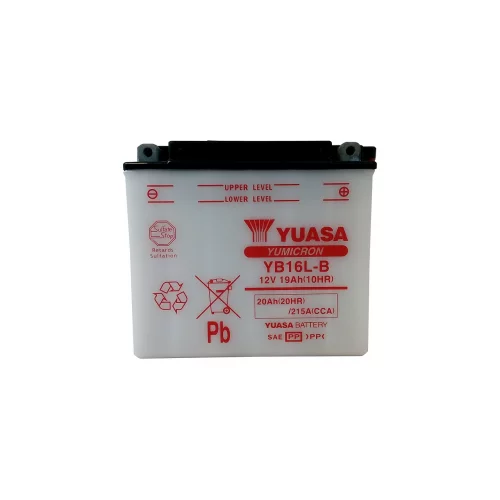AKUMULATOR YUASA MOTOCYKLOWY YB16L-B 12V 19AH AKUMULATOR YUASA MOTOCYKLOWY YB16L-B 12V 19AH