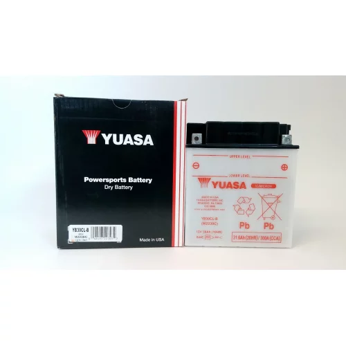 AKUMULATOR YUASA MOTOCYKLOWY YB30CL-B 12V 30Ah AKUMULATOR YUASA MOTOCYKLOWY YB30CL-B 12V 30Ah