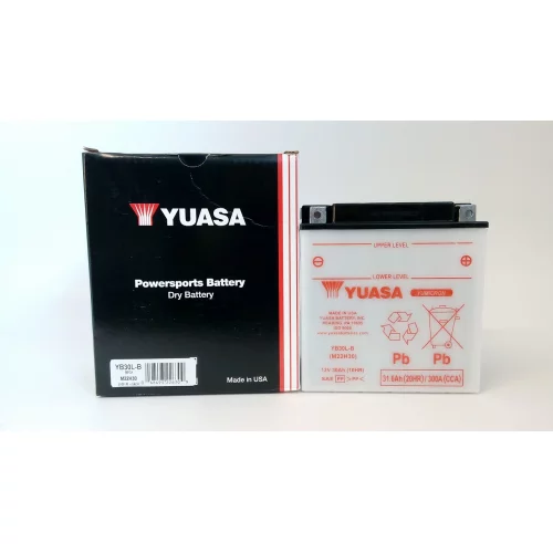 AKUMULATOR YUASA MOTOCYKLOWY YB30L-B 12V 30Ah AKUMULATOR YUASA MOTOCYKLOWY YB30L-B 12V 30Ah