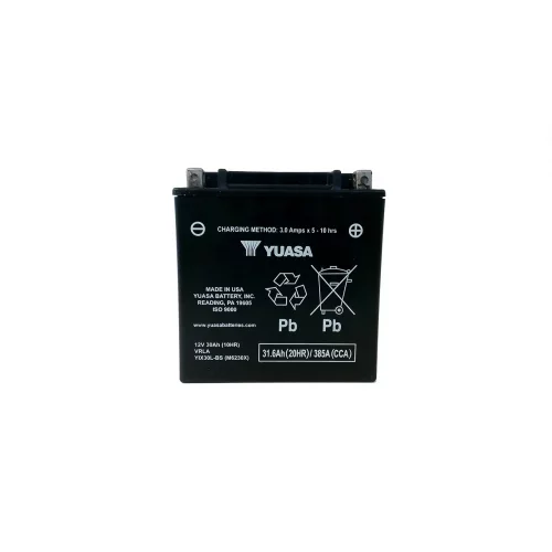 AKUMULATOR YUASA MOTOCYKLOWY YIX30L-BS 12V 30Ah AKUMULATOR YUASA MOTOCYKLOWY YIX30L-BS 12V 30Ah