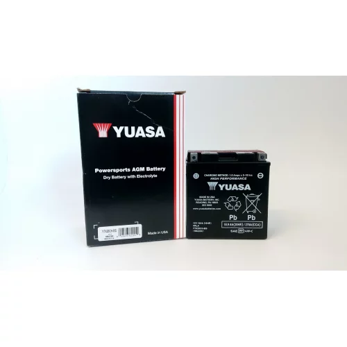 AKUMULATOR YUASA MOTOCYKLOWY YTX20CH-BS 12V 18Ah