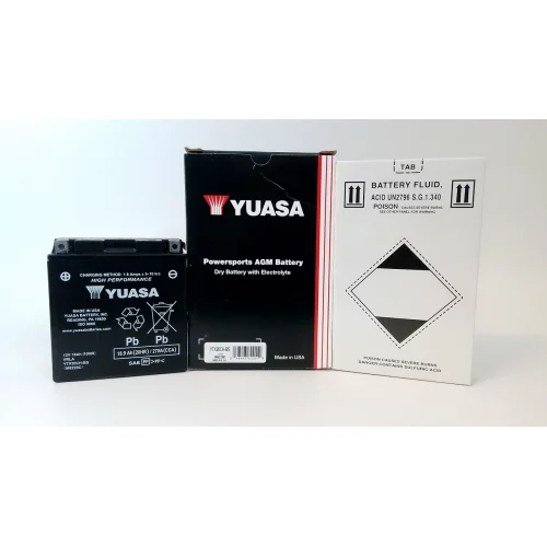 AKUMULATOR YUASA MOTOCYKLOWY YTX20CH-BS 12V 18Ah