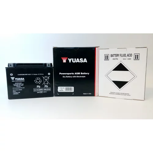 AKUMULATOR YUASA MOTOCYKLOWY YTX24HL-BS 12V 21Ah 