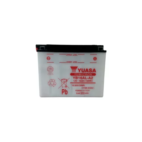 AKUMULATOR YUASA MOTOCYKLOWY YB16AL-A2 12V 16Ah