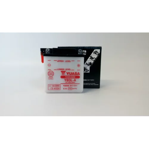 AKUMULATOR YUASA MOTOCYKLOWY YB3L-A 12V 3AH 30A AKUMULATOR YUASA MOTOCYKLOWY YB3L-A 12V 3AH 30A