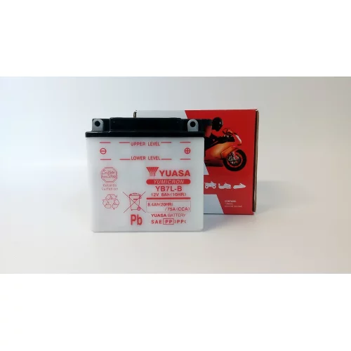 AKUMULATOR YUASA MOTOCYKLOWY YB7L-B 12V 8AH 75A AKUMULATOR YUASA MOTOCYKLOWY YB7L-B 12V 8AH 75A
