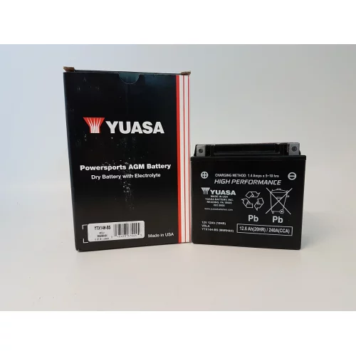 AKUMULATOR YUASA MOTOCYKLOWY YTX14H-BS 12V 12Ah