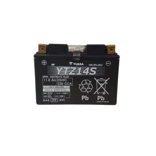AKUMULATOR YUASA MOTOCYKLOWY YTZ14S 12V 11.8Ah