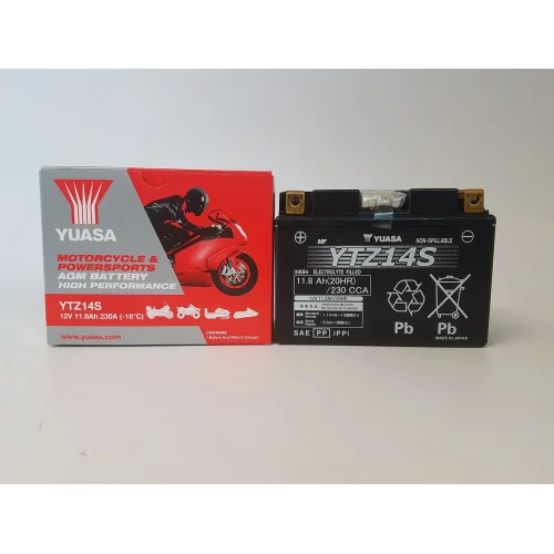 AKUMULATOR YUASA MOTOCYKLOWY YTZ14S 12V 11.8Ah