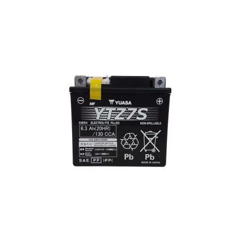 AKUMULATOR YUASA MOTOCYKLOWY YTZ7S 12V 6.3Ah AKUMULATOR YUASA MOTOCYKLOWY YTZ7S 12V 6.3Ah