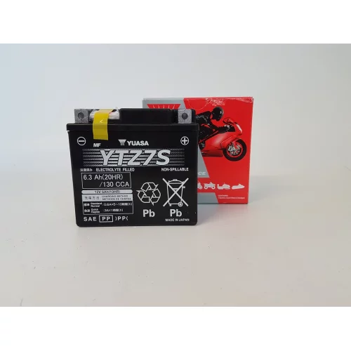 AKUMULATOR YUASA MOTOCYKLOWY YTZ7S 12V 6.3Ah AKUMULATOR YUASA MOTOCYKLOWY YTZ7S 12V 6.3Ah