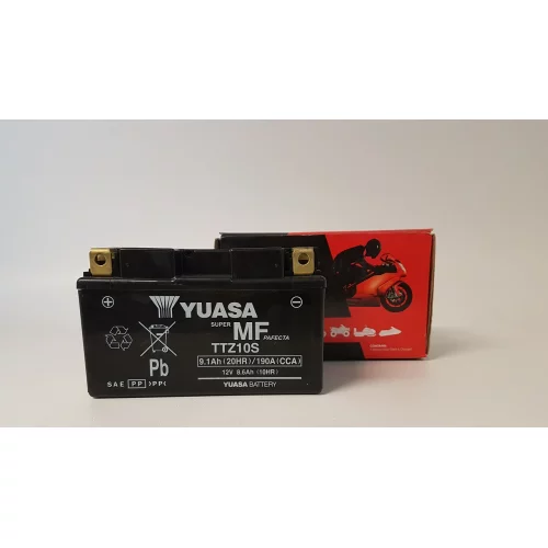 AKUMULATOR YUASA MOTOCYKLOWY TTZ10S 12V 8.6AH AKUMULATOR YUASA MOTOCYKLOWY TTZ10S 12V 8.6AH