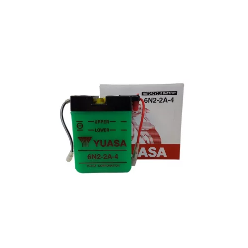 AKUMULATOR YUASA MOTOCYKLOWY 6N2-2A-4 6V 2AH