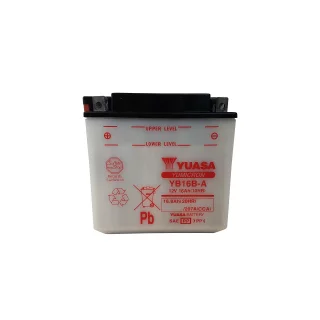 AKUMULATOR YUASA MOTOCYKLOWY YB16B-A 12V 16AH