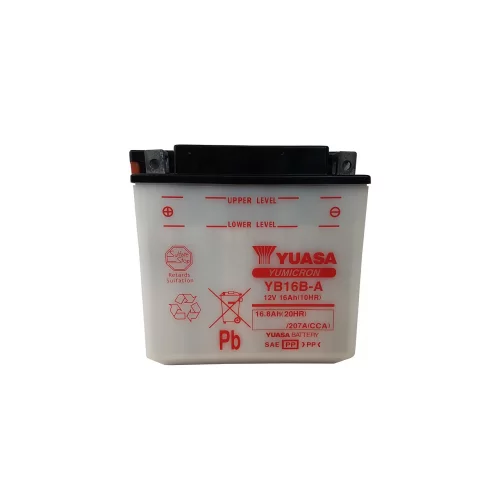 AKUMULATOR YUASA MOTOCYKLOWY YB16B-A 12V 16AH AKUMULATOR YUASA MOTOCYKLOWY YB16B-A 12V 16AH