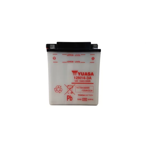 AKUMULATOR YUASA MOTOCYKLOWY 12N14-3A 12V 14AH