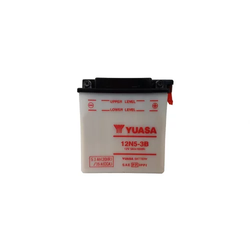 AKUMULATOR YUASA MOTOCYKLOWY 12N5-3B 12V 5AH