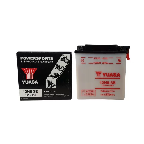 AKUMULATOR YUASA MOTOCYKLOWY 12N5-3B 12V 5AH