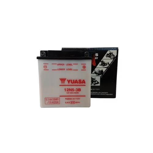 AKUMULATOR YUASA MOTOCYKLOWY 12N5-3B 12V 5AH