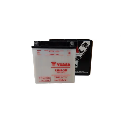 AKUMULATOR YUASA MOTOCYKLOWY 12N9-3B 12V 9AH AKUMULATOR YUASA MOTOCYKLOWY 12N9-3B 12V 9AH
