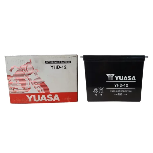 AKUMULATOR YUASA MOTOCYKLOWY YHD12 12V 29AH AKUMULATOR YUASA MOTOCYKLOWY YHD12 12V 29AH