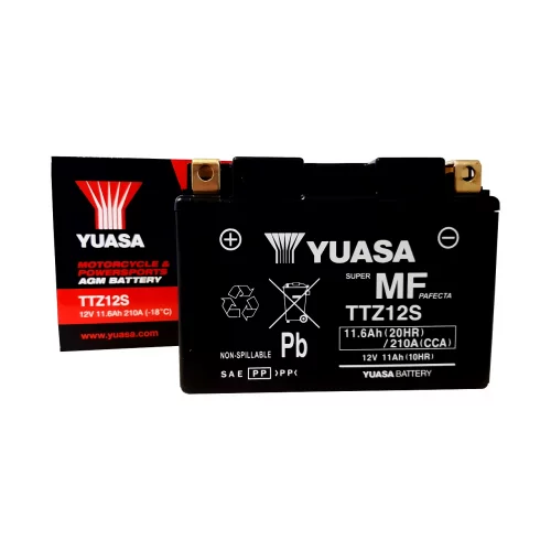 AKUMULATOR YUASA MOTOCYKLOWY TTZ12S 12V 11AH AKUMULATOR YUASA MOTOCYKLOWY TTZ12S 12V 11AH