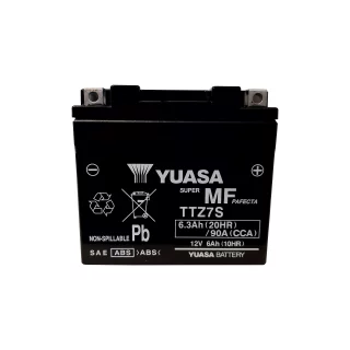 AKUMULATOR YUASA MOTOCYKLOWY TTZ7S 12V 6AH
