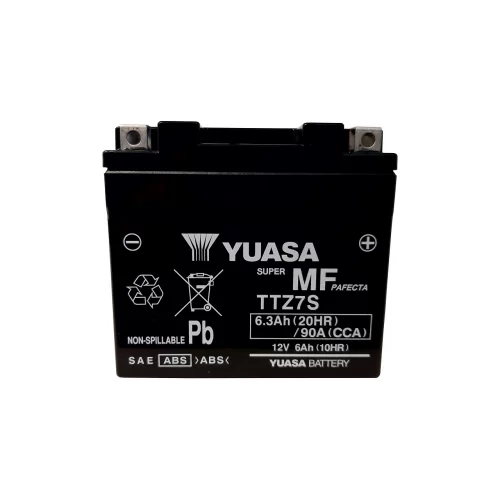 AKUMULATOR YUASA MOTOCYKLOWY TTZ7S 12V 6AH