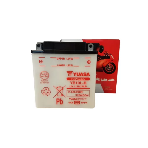 AKUMULATOR YUASA MOTOCYKLOWY YB10L-B 12V 11Ah