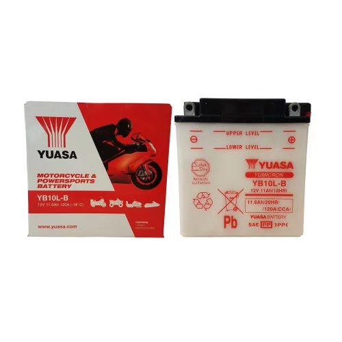 AKUMULATOR YUASA MOTOCYKLOWY YB10L-B 12V 11Ah