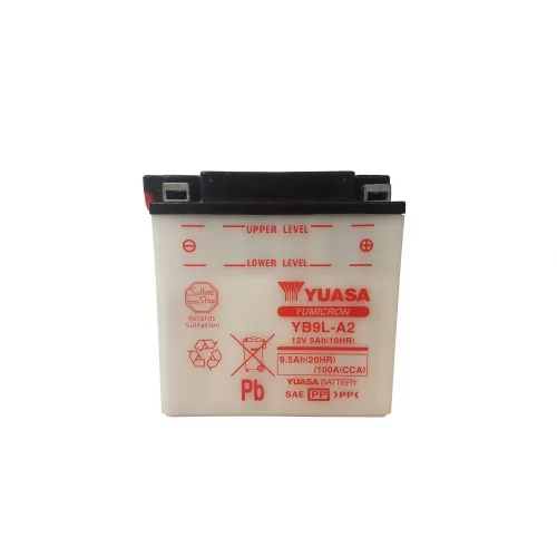 AKUMULATOR YUASA MOTOCYKLOWY YB9L-A2 12V 9AH 100A AKUMULATOR YUASA MOTOCYKLOWY YB9L-A2 12V 9AH 100A