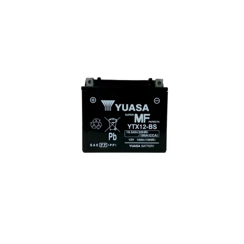 AKUMULATOR YUASA MOTOCYKLOWY YTX12-BS 12V 10Ah 180A