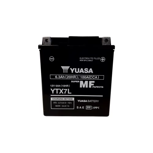 AKUMULATOR YUASA MOTOCYKLOWY YTX7L 12V 6Ah AKUMULATOR YUASA MOTOCYKLOWY YTX7L 12V 6Ah