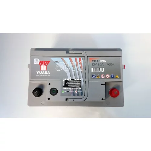 AKUMULATOR YUASA SILVER 12V 80AH 760A AKUMULATOR YUASA SILVER 12V 80AH 760A