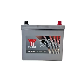 AKUMULATOR YUASA SILVER 12V 48AH 430A PRAWY+ (JAP)