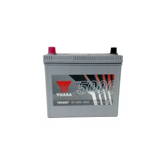 AKUMULATOR YUASA SILVER 12V 48AH 430A LEWY+ (JAP)