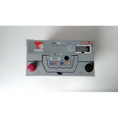 AKUMULATOR YUASA SILVER 12V 48AH 430A LEWY+ (JAP)