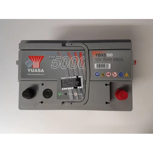 AKUMULATOR YUASA SILVER 12V 75AH 680A