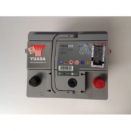 AKUMULATOR YUASA SILVER 12V 52AH 480A