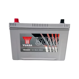 AKUMULATOR YUASA SILVER 12V 95AH 830A LEWY+ (JAP)