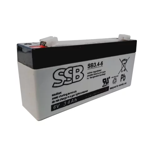AKUMULATOR ŻELOWY 6V 3.4AH AKUMULATOR ŻELOWY 6V 3.4AH