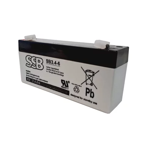 AKUMULATOR ŻELOWY 6V 3.4AH AKUMULATOR ŻELOWY 6V 3.4AH