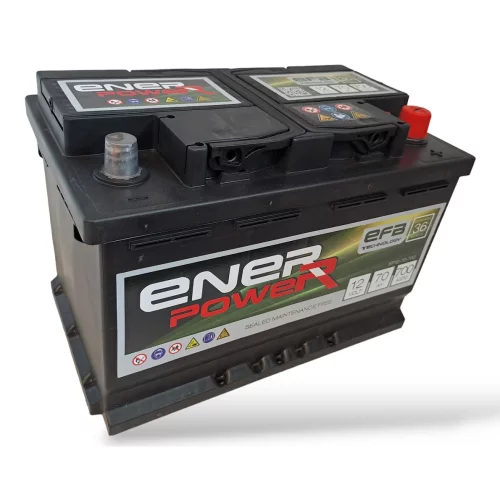 ENERPOWER EFB START STOP 12V 70Ah 700A