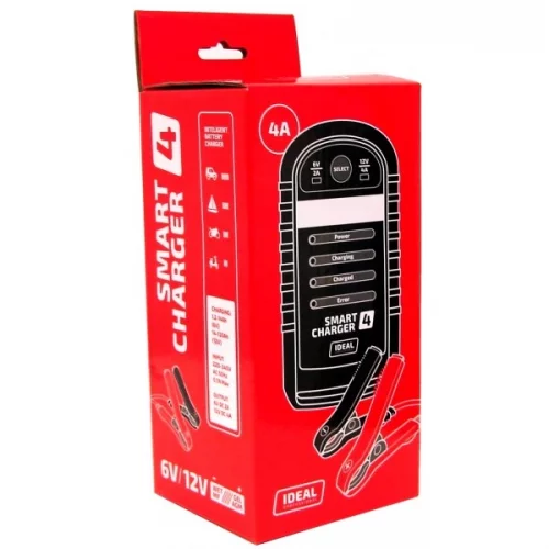 IDEAL SMART CHARGER 4 6/12V IDEAL SMART CHARGER 4 6/12V