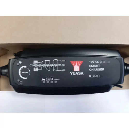 ŁADOWARKA PROSTOWNIK YUASA YCX 12V/ 5A ŁADOWARKA PROSTOWNIK YUASA YCX 12V/ 5A